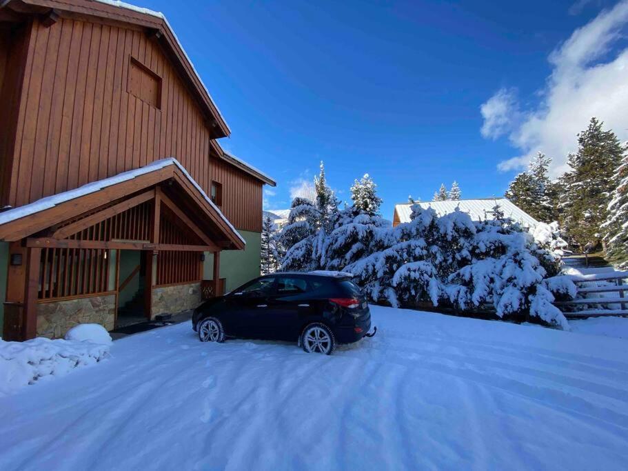 Appartement 4 Pers Grande Terrasse Vue Pistes Ski Saint-Chaffrey Eksteriør billede