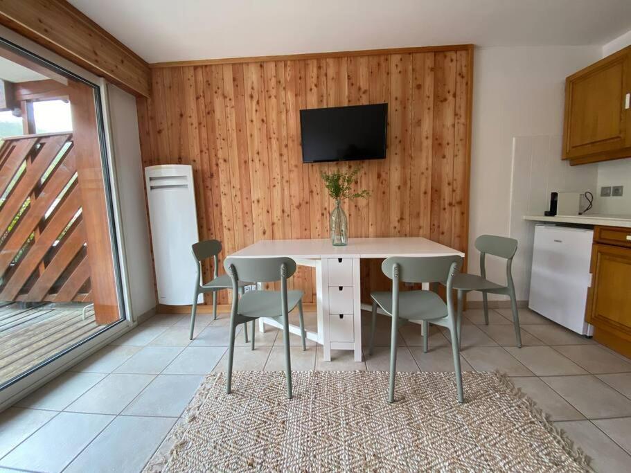 Appartement 4 Pers Grande Terrasse Vue Pistes Ski Saint-Chaffrey Eksteriør billede