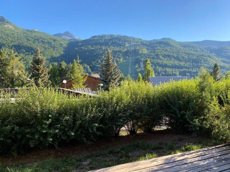 Appartement 4 Pers Grande Terrasse Vue Pistes Ski Saint-Chaffrey Eksteriør billede